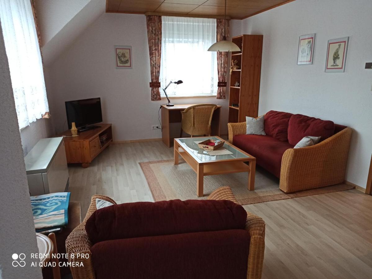 שפרינגה Ferienwohnung Am Deister Mit Grossem Balkon מראה חיצוני תמונה